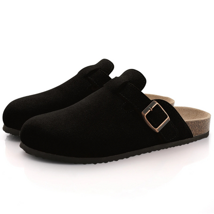 Women's Orthopedic Slides with Cork Footbed
