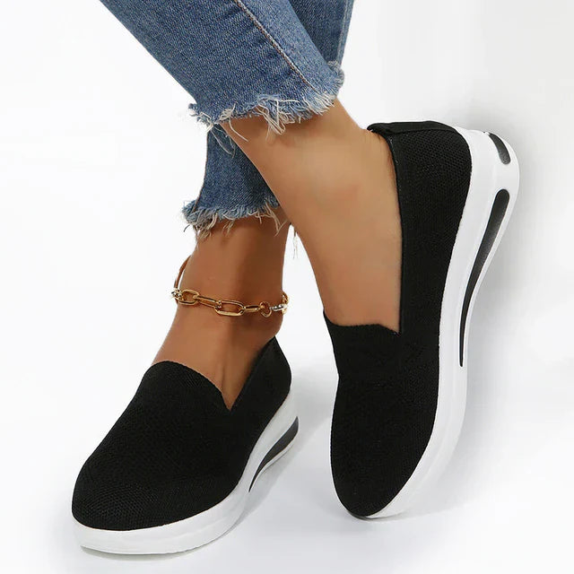 Women's Orthopedic Sneakers with Wide Toe