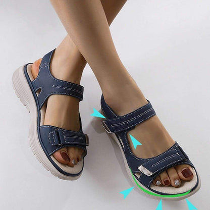 Women's Sandals with Adjustable Straps and Open Toe