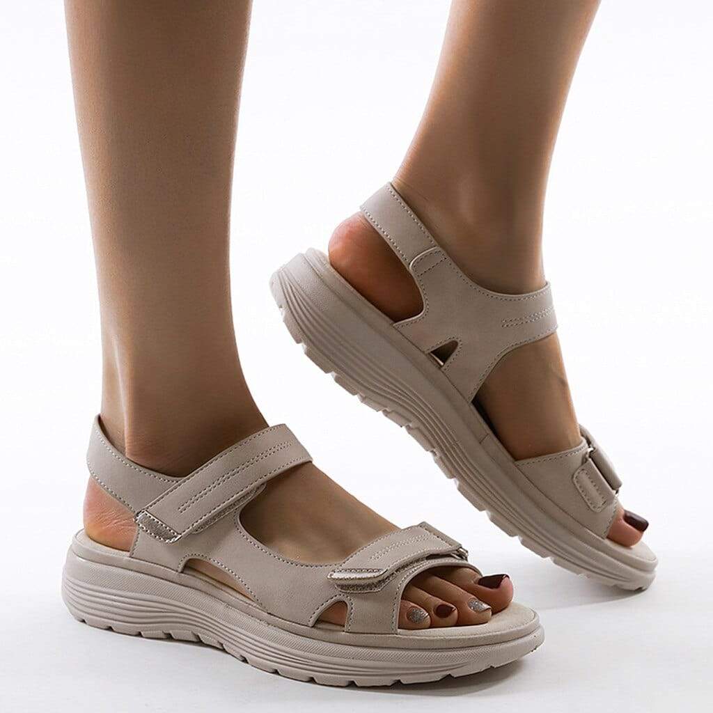 Women's Sandals with Adjustable Straps and Open Toe