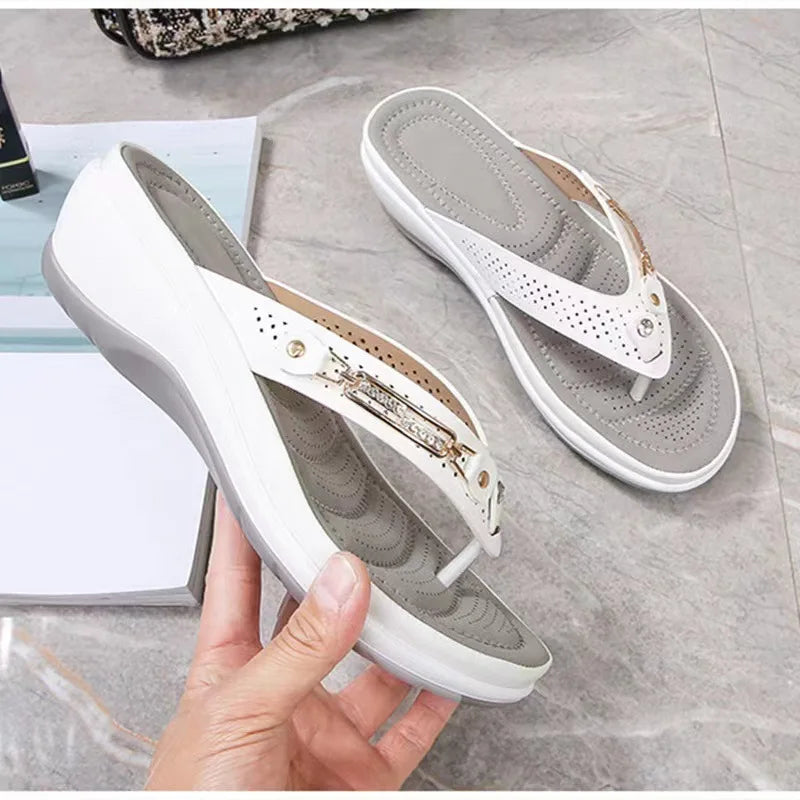 Women's Sandals with Orthopedic Cushioning Insole