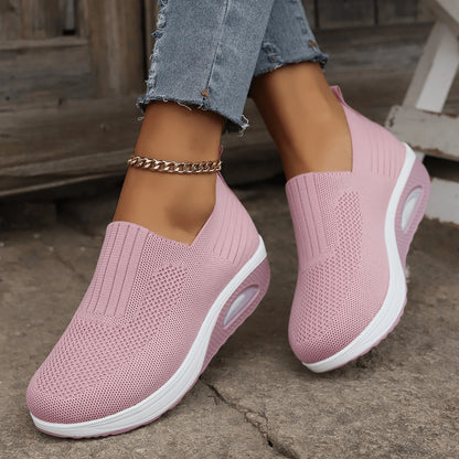 Women's Slip-On Sneakers, Breathable and Comfortable