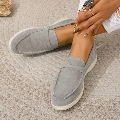 Women's Suede Loafers with a Timeless Look
