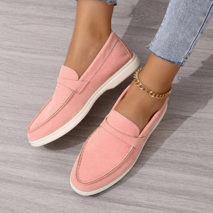 Women's Suede Loafers with a Timeless Look