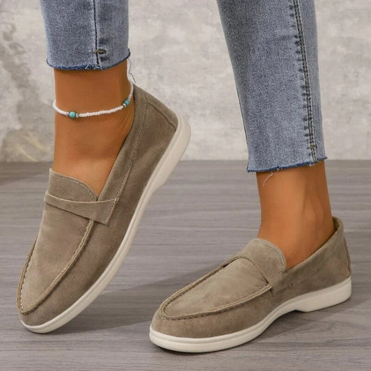Women's Suede Loafers with a Timeless Look