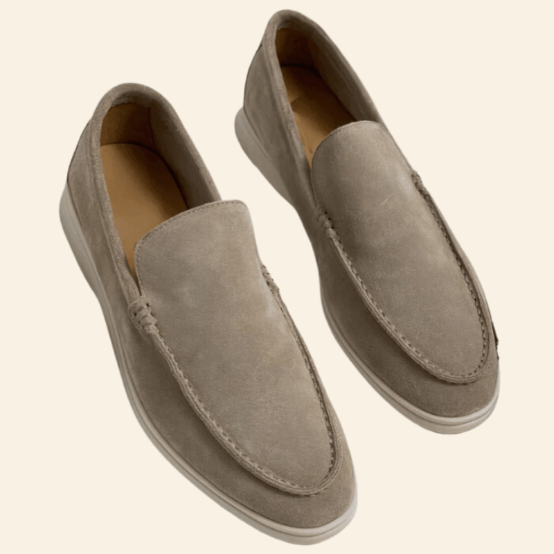 Women's Suede Slip-On Loafers with a Luxurious Look