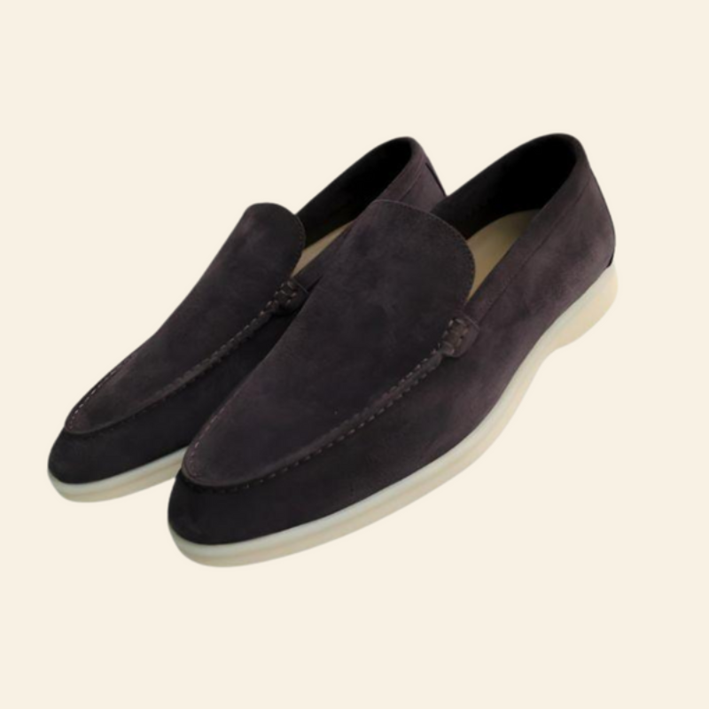 Women's Suede Slip-On Loafers with a Luxurious Look