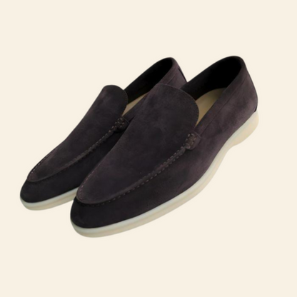 Women's Suede Slip-On Loafers with a Luxurious Look