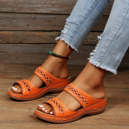 Women's Summer Sandals with Double Strap