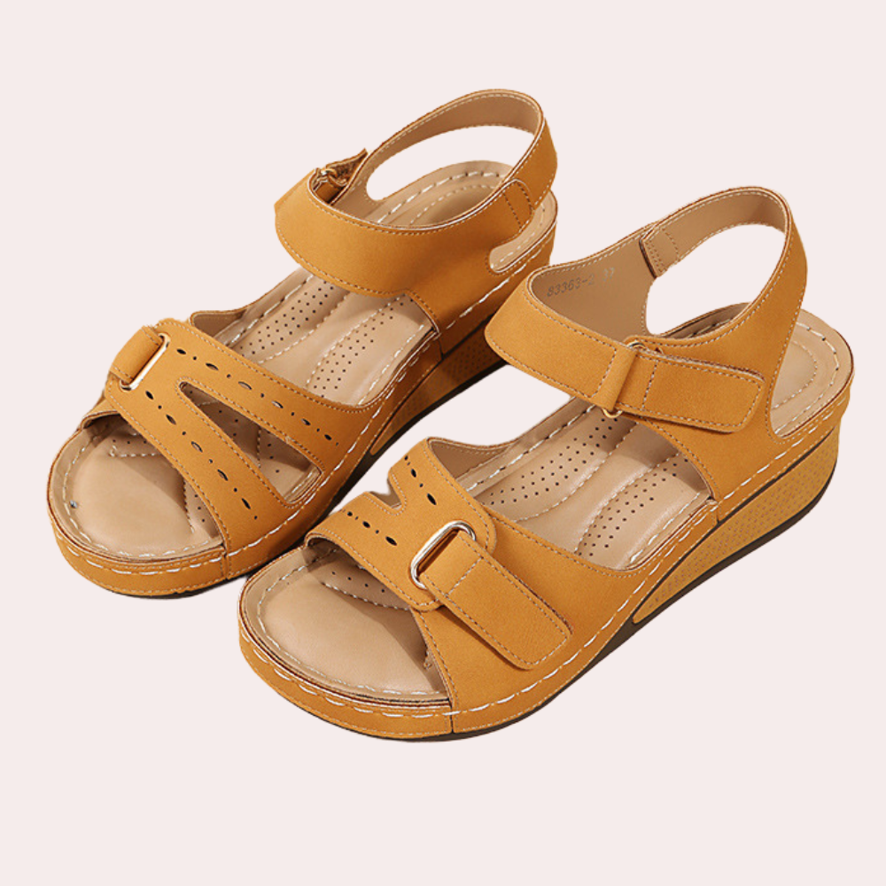 Women's Summer Sandals with Straps and Open Toe