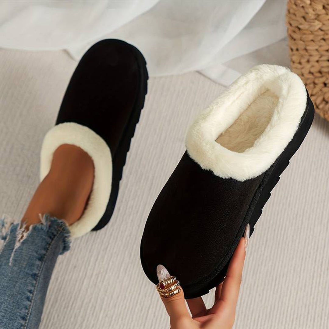 Women's Warm Slippers with Non-Slip Sole