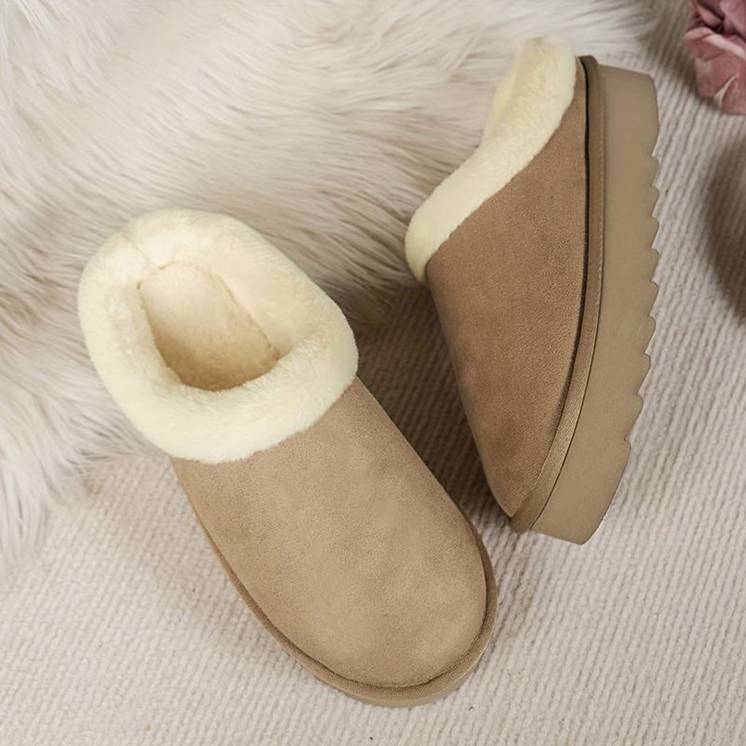 Women's Warm Slippers with Non-Slip Sole