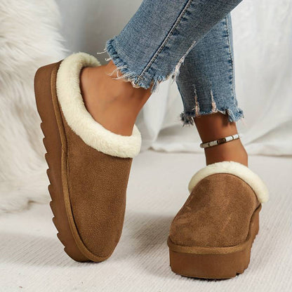 Women's Warm Slippers with Non-Slip Sole
