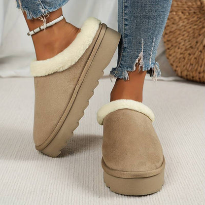 Women's Warm Slippers with Non-Slip Sole