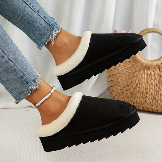 Women's Warm Slippers with Non-Slip Sole