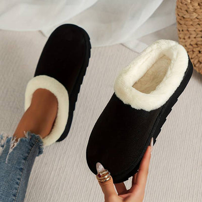 Women's Warm Slippers with a Sturdy Sole