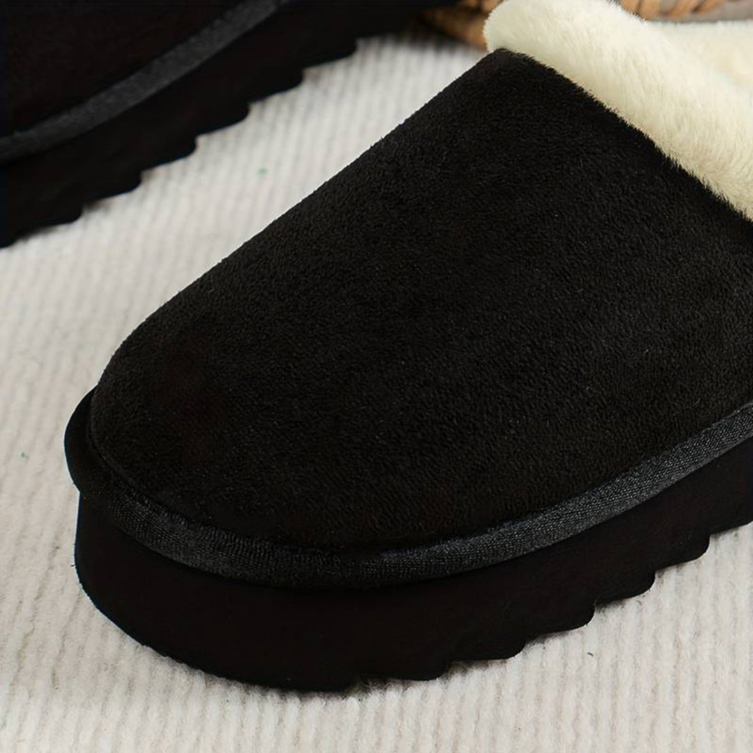 Women's Warm Slippers with a Sturdy Sole