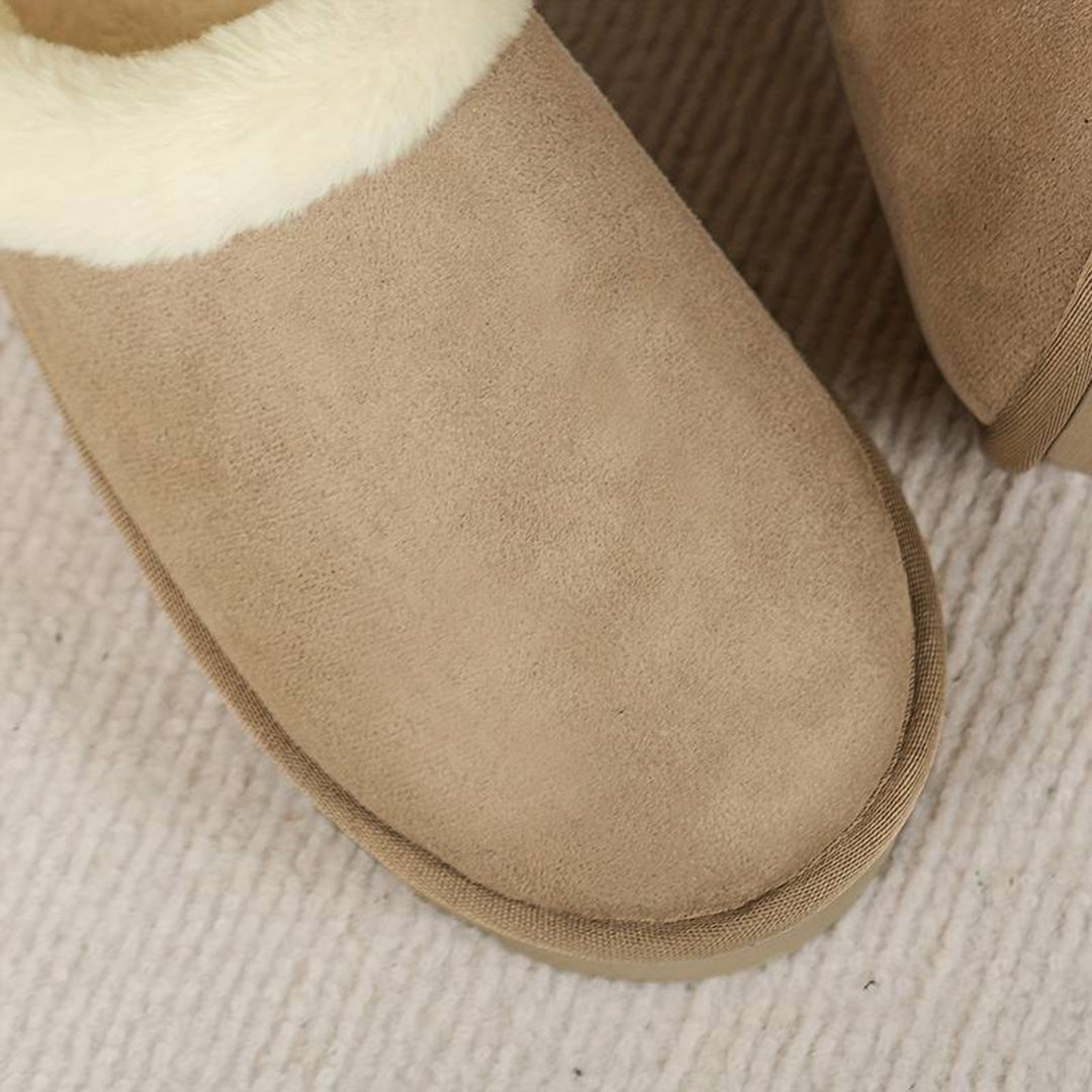 Women's Warm Slippers with a Sturdy Sole