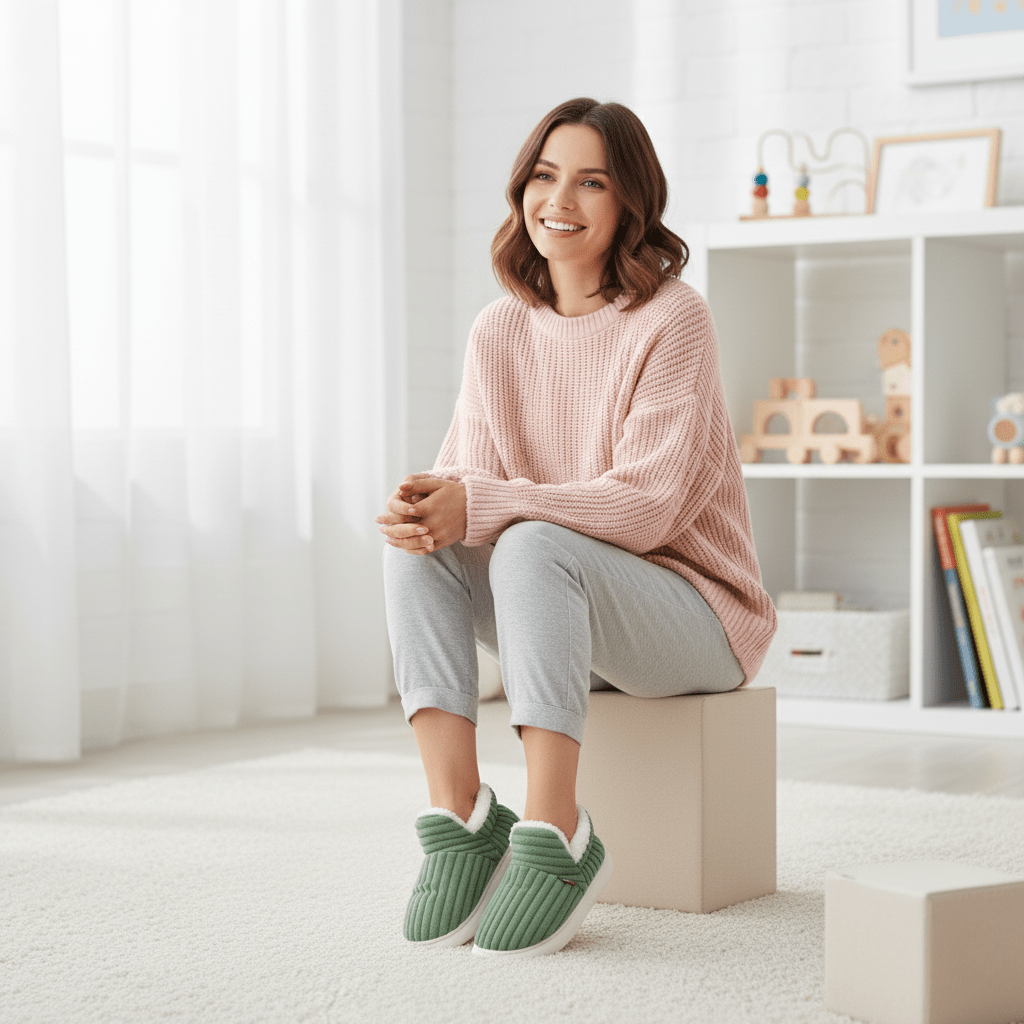 Women's Warm Thermal Indoor Slippers