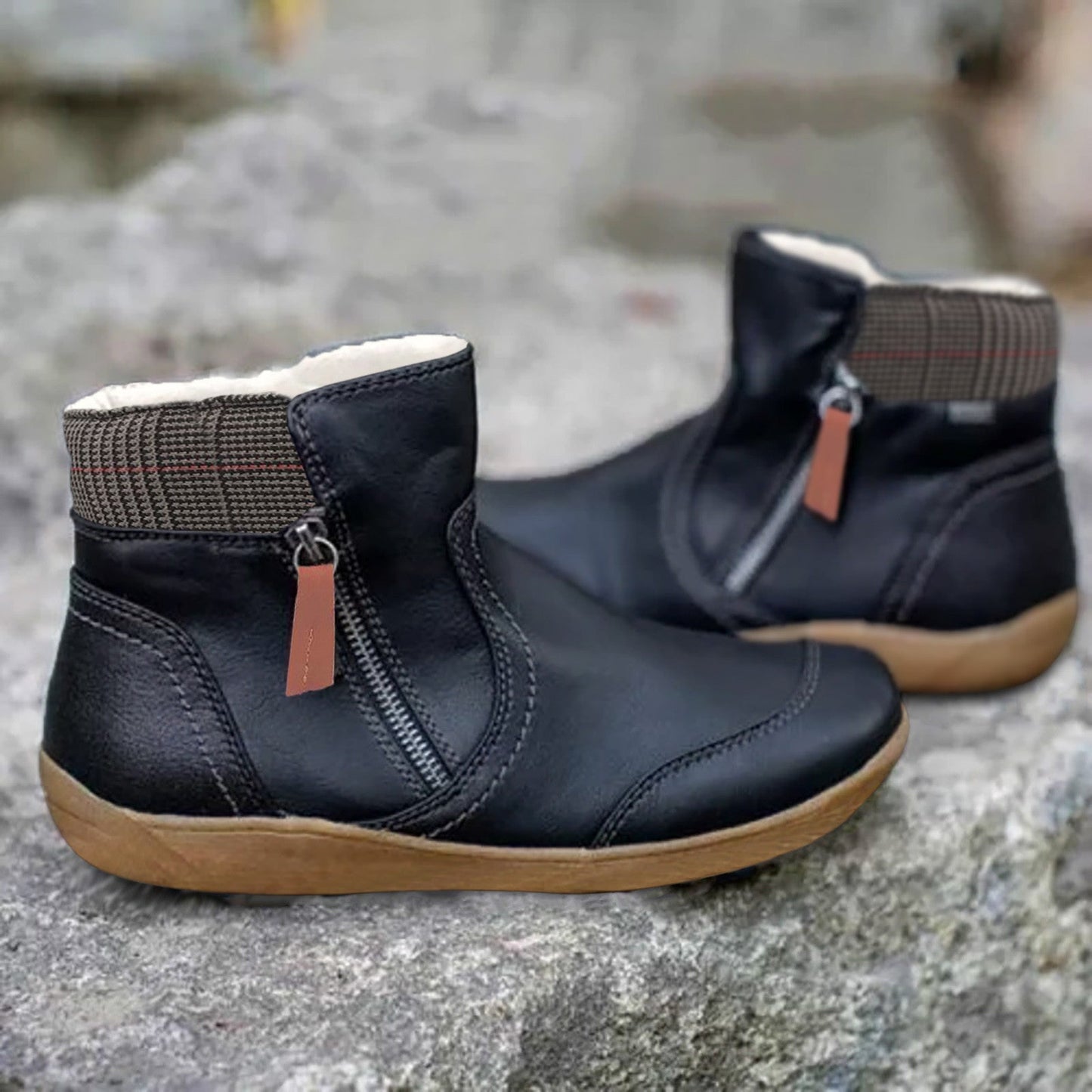 Women's Waterproof Non-Slip Ankle Boots for Everyday