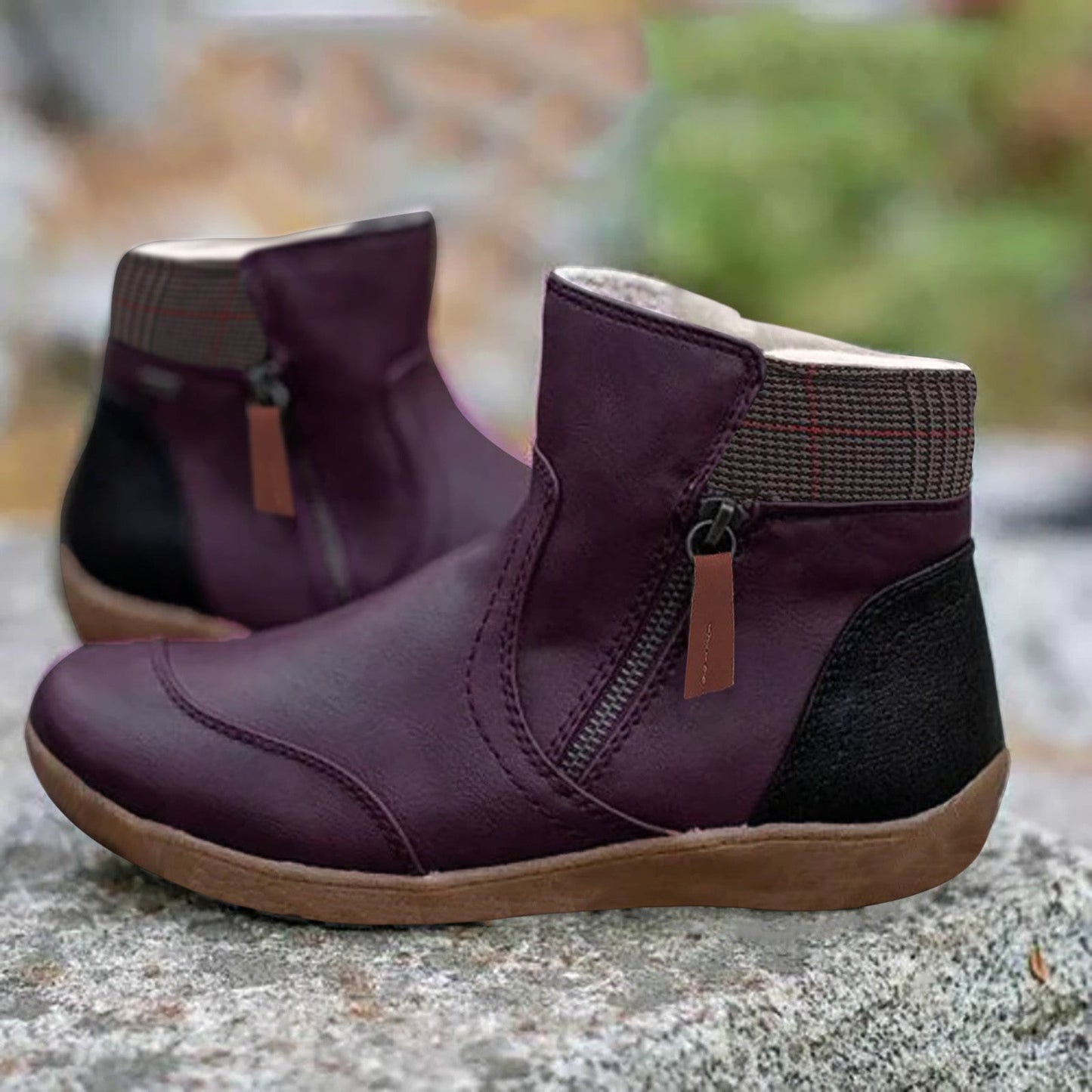 Women's Waterproof Non-Slip Ankle Boots for Everyday