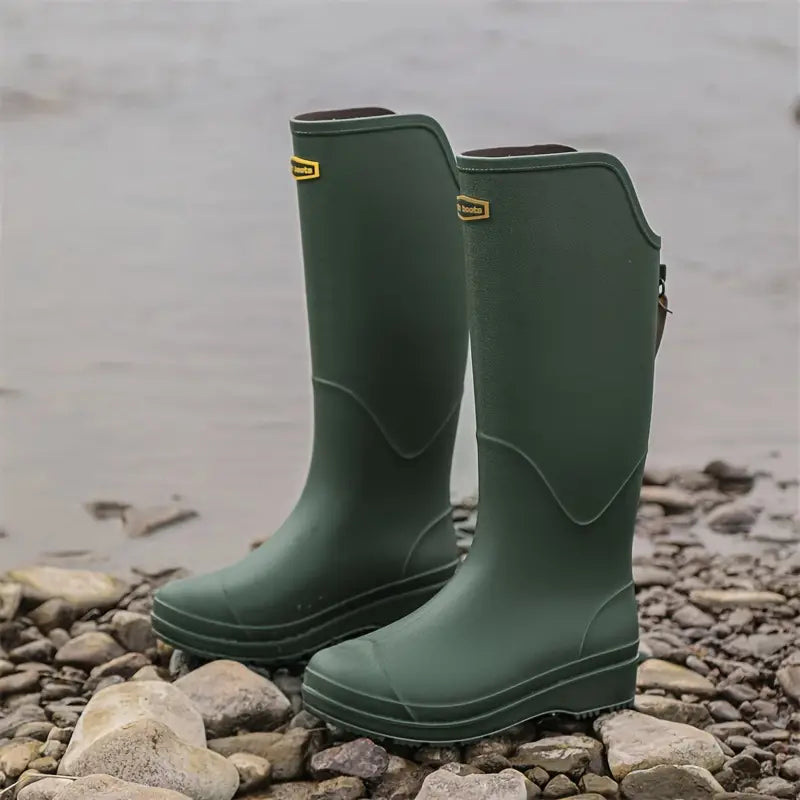 Women's Waterproof Rain Boots, Lightweight and Non-Slip