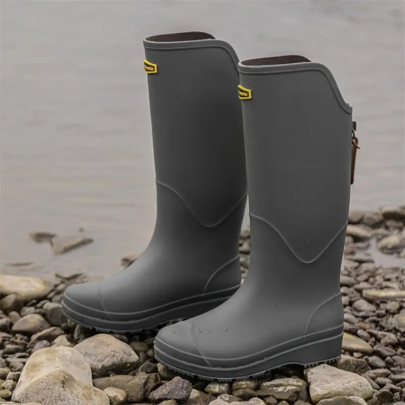Women's Waterproof Rain Boots, Lightweight and Non-Slip