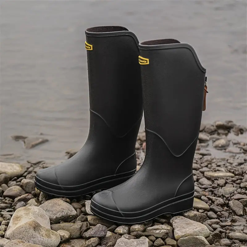 Women's Waterproof Rain Boots, Lightweight and Non-Slip
