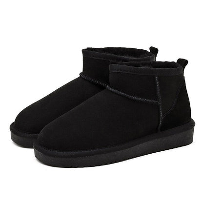 Women's Winter Ankle Boots with Faux-Fur Lining