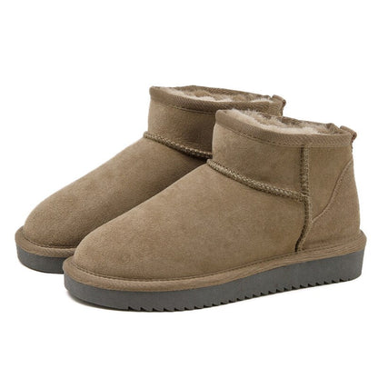 Women's Winter Ankle Boots with Fluffy Lining