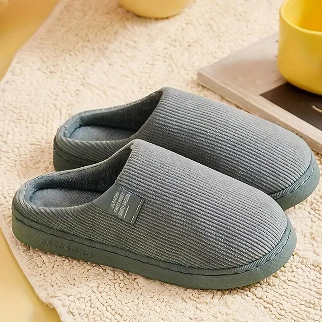 Women's Winter Slip-On Slippers, Warm
