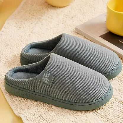 Women's Winter Slip-On Slippers, Warm